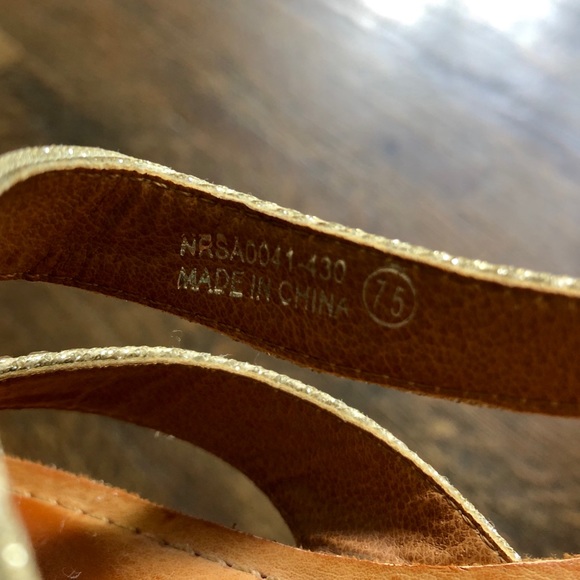 Not Rated | Rose Gold Sandals - Picture 4 of 4